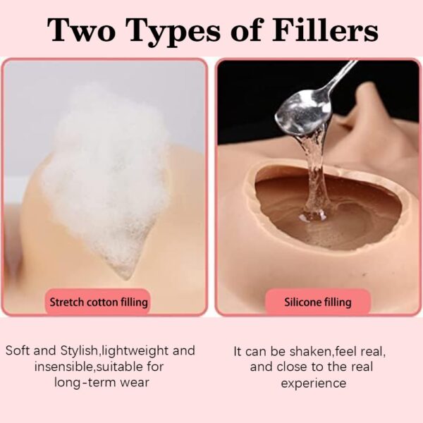 61PHHH+mCGL Soft Silicone Fake Boobs B-S Cup Drag Queen Cosplay