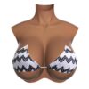 Realistic Plus Size Silicone Breastplate for Crossdresser
