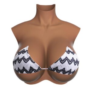 Version 1.0.0 Realistic Plus Size Silicone Breastplate for Crossdresser