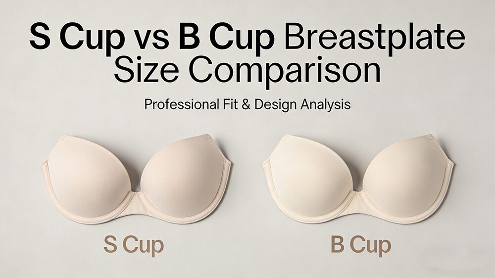 S Cup and B Cup Breastplate for Crossdresser