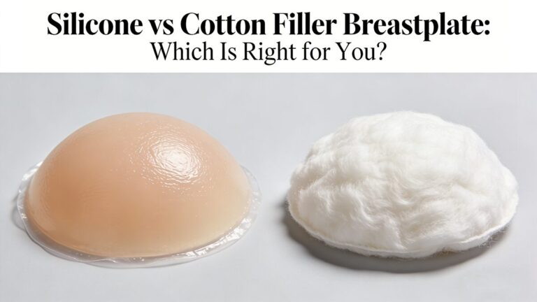 Silicone vs Cotton Filler Breastplate