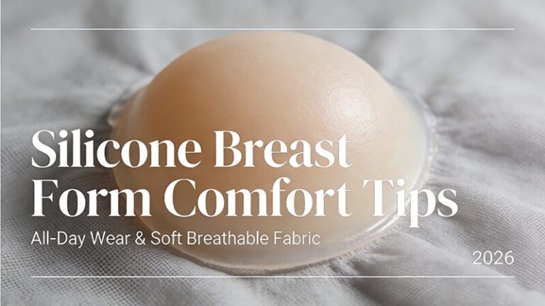 silicone breast form comfort tips