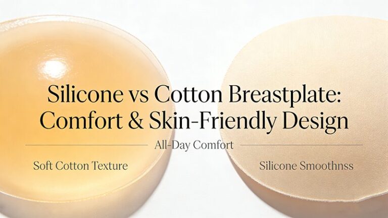 silicone vs cotton breastplate comfort