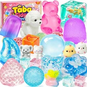 25-Piece Kawaii Squishy Toys Set 123